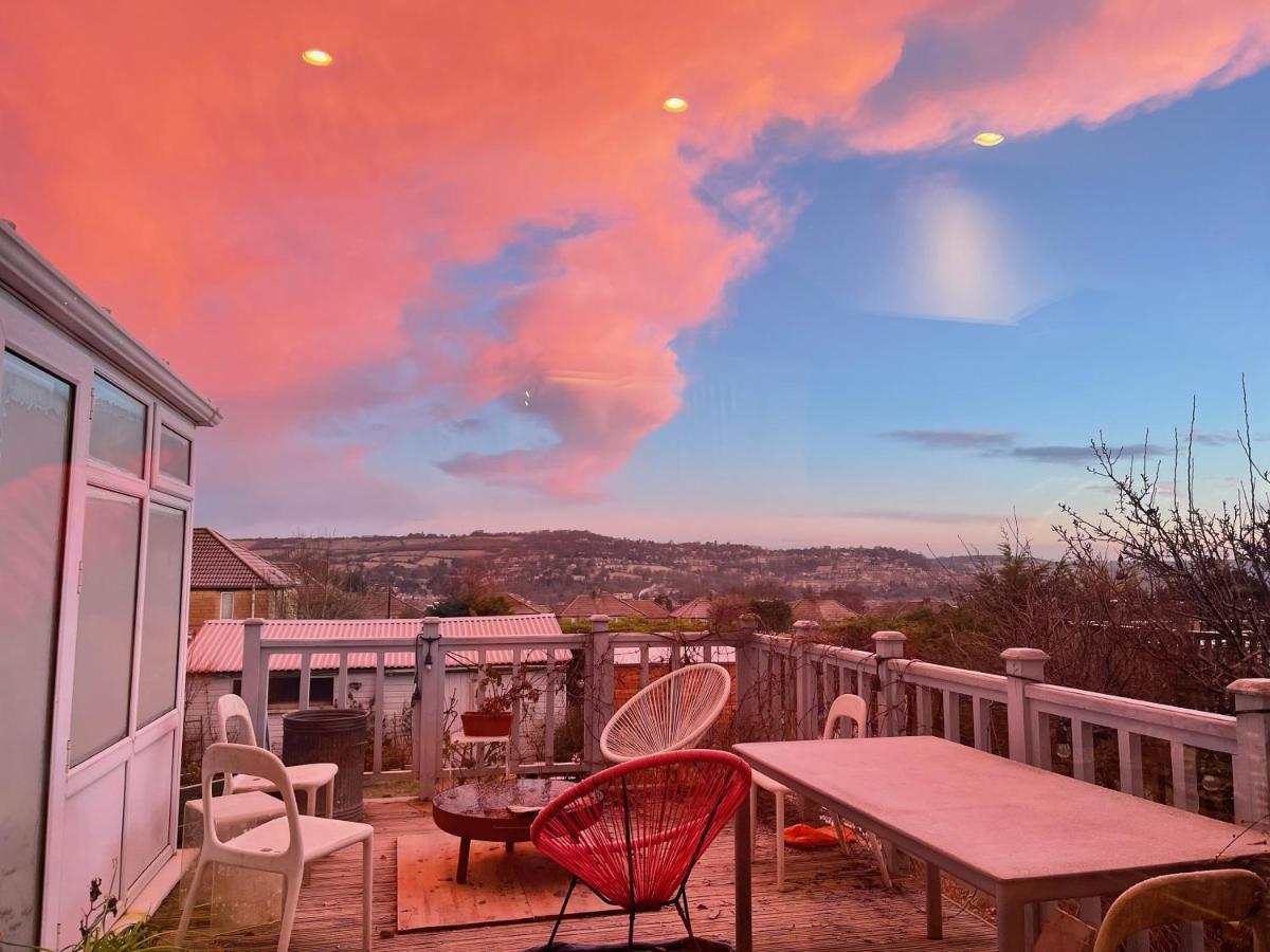 Artist'S Home With Views Over Bath Exterior foto
